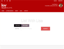 Tablet Screenshot of ilistwithlisa.com